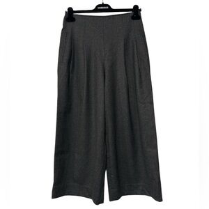 CLUB MONACO Wool Blend Wide Leg High Waisted Cropped Pants